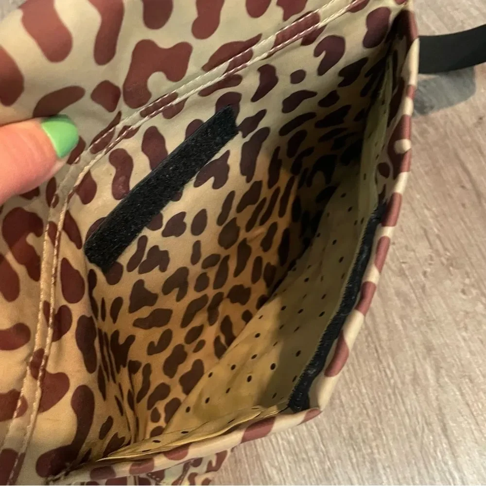 KATE SPADE Rare Cheetah Leopard Print Messenger Baby Bag with Changing Pad